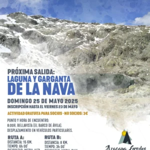Laguna y garganta de la Nava